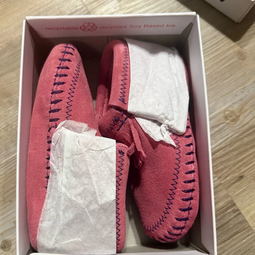 Minnetonka Riley Bootie Hot Pink Size 6